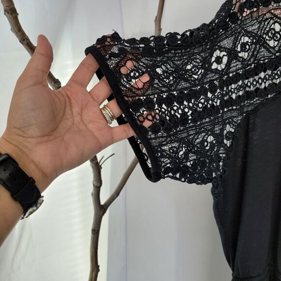 Lane briant black summer dress cover up - Picture 3 of 8